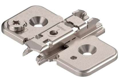 Blum Nickel-Plated Steel Clip Top Frameless Cam-mounting Plate (Pack of 5)