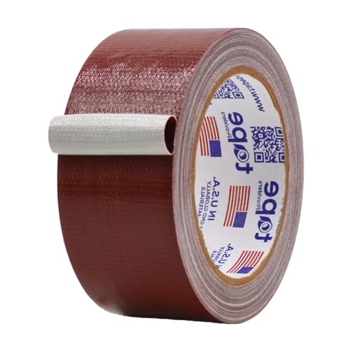 MAT Duct Tape Burgundy Industrial Grade, 2 inch x 60 ft. Waterproof, UV Resistant for Crafts, Home Improvement, Repairs, & Projects - color: Burgundy