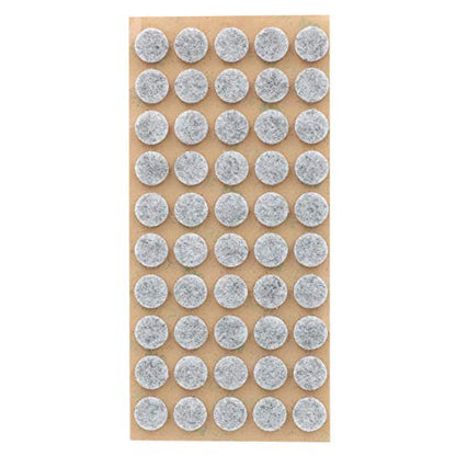 Furniture Felt Pads 3/8" (10mm) Diameter Round 3M Self Adhesive Protects Kitchen Cabinets, Drawers, Desks and Furniture Against Bumps and Scratches 200 Pack - Grey - color: Gray 200 Pack
