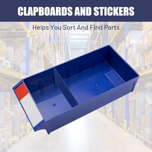 biosp 40 Drawers Bolt and Nut Tool Storage Cabinet Parts Cabinet Hardware Organization Shelves Bolts Bin Tool with ABS Material Drawer Label Stickers for Tool Hardware Storage, Grey