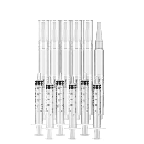 6 Pack Fillable Touch Up Paint Pen, Refillable Brush Pens, Touch up Paint pens for Walls - Wood Floors, Windows, Furniture, Kitchen Cabinet, Suitable for Any Repair - color: B-06