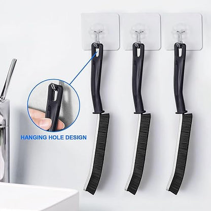 Groove Cleaning Brush Set (5-Pack) – Hard Bristle Crevice & Grout Scrub Brushes for Kitchen, Bathroom, Window Tracks & Tight Spaces Deep Cleaning