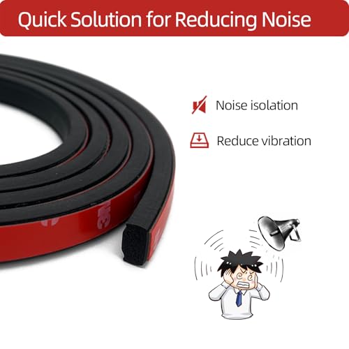 Foam Rubber Seal Strip, Self-Adhesive Rectangle EPDM Rubber Weather Stripping for RV, Boat, Auto, Truck, Marine, Garage Doors/Window and More, W:0.5"; H:0.25",30FT - size: (0.5inch ; 0.25inch)30ft