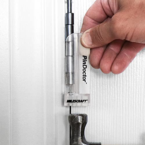 Milescraft 1229 Hinge Jig PLUS – Dual Clamping Door Hinge Jig Door Hinge Mortiser. Complete Hinge Installation Kit Rout Mortises from 2.5” to 4.5”. Strike and Latch Plates Included for Standard Doors