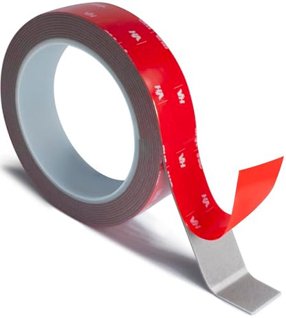 Thick Double Sided Foam Tape - Heat Resistant,Waterproof Adhesive Tape, Weatherproof Mounting Tape, 1in x 10ft - Wall Tape for Metal, Glass, Plastic -Automotive, DIY, Home & Industrial Use - size: 1 inch * 10 FT
