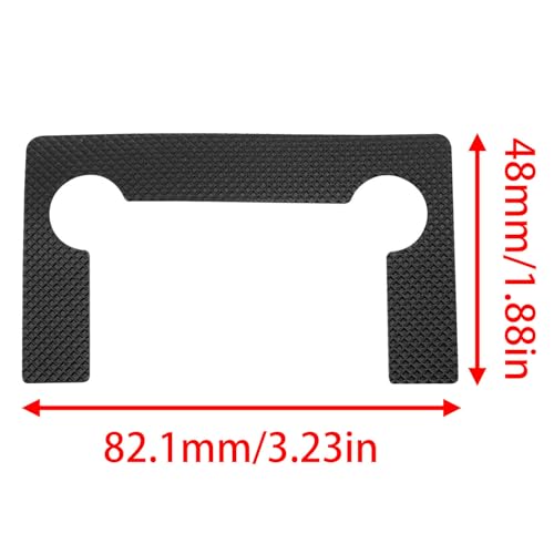 15PCS Shower Door Hinges Replacement Kit Black Anti-Slip Gasket Door Hinge Gasket Glass Shower Door Repair Kit