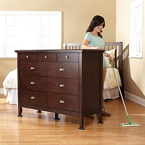 Felt Furniture Sliders Hardwood Floors 16 PCS 3.5"- Furniture Slider – Heavy Duty Felt Sliders Hard Surfaces - Move Your Furniture Easy & Safely