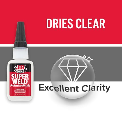 J-B Weld Superglue 20g 2 Pack - SuperWeld Professional Grade