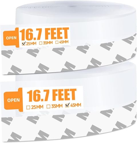 33.5 Ft Weather Stripping Door Seal Strip, Silicone Tape for Draft Stopper, Self Adhesive Shower Door Bottom Seal and Insulation Strip for Door Frame, Windows and Glass Gaps (Transparent, 25+45mm) - color: Transparent, size: 33.5 ft (1 in + 1.8 in)
