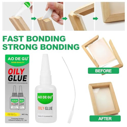 2Pack Welding High Strength Oily Glue, Multifunctional Fast Repair Instant Bonding Welding Glue,Oily Welding Super Glue,for Shoes, Metal, Plastic, Wood, Leather