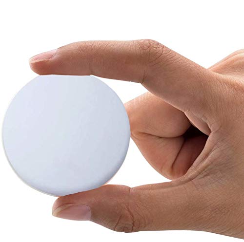 Door Knob Wall Shield, 6PCS White Round Soft Rubber Wall Protector Self Adhesive Door Handle Bumper (Small Round 1.57 Inch 6PCS, White) - color: White, size: Small Round 1.57" 6PCS