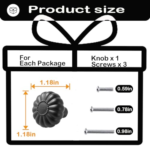Cabinet Knobs 4 Pack Matte Black Drawer Pulls Kitchen Closet Dresser Cupboard Furniture Bathroom Bedroom Drawers Cabinets Hardware Flower Single Hole Knob Vanity Handles Solid Zinc Alloy Sunflower - color: Alloy Matte Black, size: 4pack