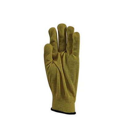 MAGID 1365KV3-XL Cut Master 1365KV3 Cut Resistant Seamless Knit Gloves, Made with Dupont Kevlar 500, XL, Yellow (Pack of 12) - size: 10/XL