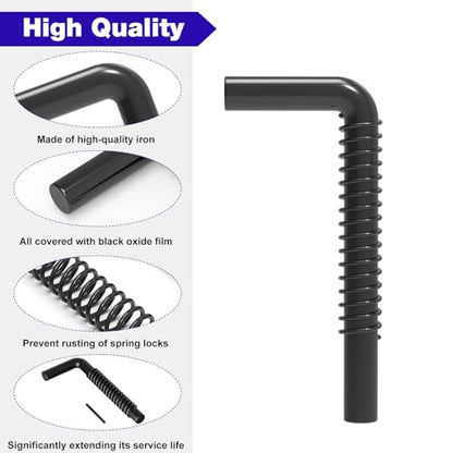Trailer Gate Spring Latch Kit 819t for Carry-On Utility Trailers,Trailer Latch Spring Pin,Trailer Gate Latch Replacement Trailer Gate Spring Latch Repair Kit - 2 Pcs