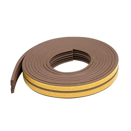M-D Building Products 02592 1/8 in. x 3/8 in. x 17 ft. Brown Premium Rubber Window Seal for Ex-Small Gaps - color: Brown, size: 1/8 in. x 3/8 in.