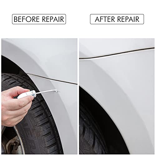 Touch Up Paint for Cars Paint Scratch Repair, Waterproof Auto Scratch Remover Pen (Silver Black) - color: Silver Black