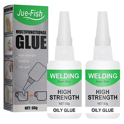 soputry Jue Fish Glue, Welding High-Strength Oily Glue Powerful Universal Multifunctional Oil-Based Adhesive (2Pcs) - color: 2Pcs