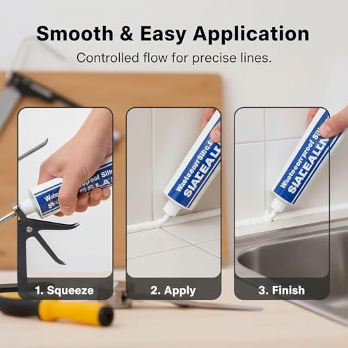 Waterproof Structural Adhesive Sealant - 9900 Super Bonding Glue, UV-Resistant Strong Sealing Compound for Roof, Bathroom, Tile, Multi-Surfaces (Clear)