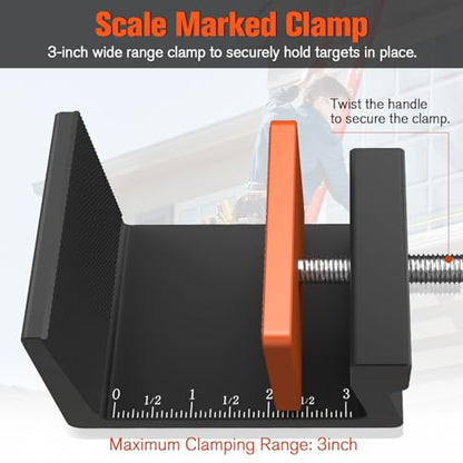 Ladder Stability Anchor, Ultimate Ladder Safety Kit, Ladder Guard Fall Protection Anchor, Anti-Slip Ladders Anchor Clamp Roof with Rack Straps