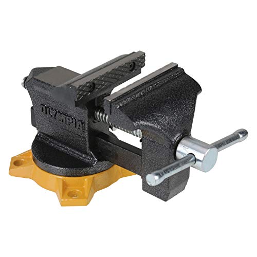 Olympia Tools 38-604 Bench Vise, Workshop Series, 4-Inch, gray - size: 4-inch