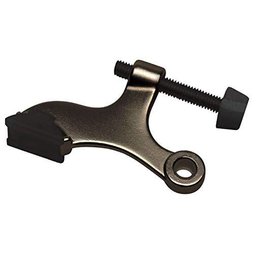 Nuk3y Hinge Pin Heavy Duty Adjustable Door Stop (1 Pack, Oil Rubbed Bronze) - color: Oil Rubbed Bronze, size: 1 Pack