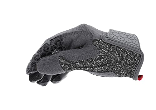 Mechanix Wear Box Cutter Gloves - Cut Resistant Work Gloves for Construction, Woodworking & Home Improvement - Machine Washable & Touchscreen Compatible - Large, Grey - size: Large