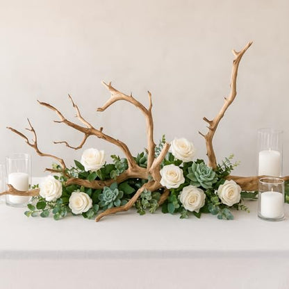Koyal Wholesale California Driftwood with Natural Brown Branches, 36-Inch Large Driftwood Decor - size: 36 Inches