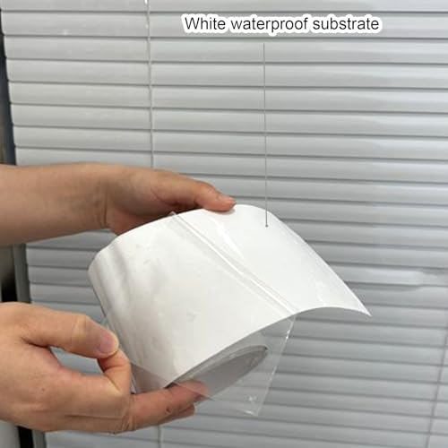 WELSTIK Waterproof Tape Patch & Seal Tape Leak Repair Tape Duct Tape, White, 4''x 60" - color: WHITE