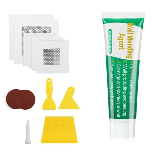 Drywall Repair Kit, Wall Mending Agent,Wall Surface Hole Fill Quick and Easy Solution - color: 1 Pack