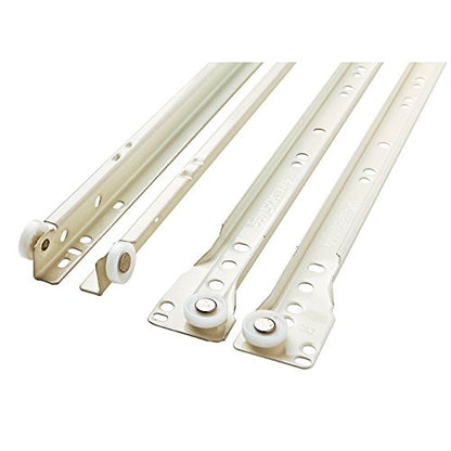 Cold Rolled Plate Bottom Mount Drawer Slides Track (20in/50cm) - size: 20in/50cm