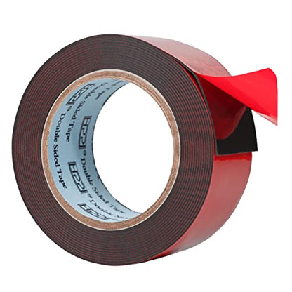 HPP Double Sided Tape, Heavy Duty Tape, Strong and Permanent for Outdoor and Indoor (2 in x 16 ft) - size: 2in x16ft