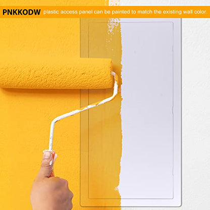 Plumbing Access Panel for Drywall 14 x 29 Inch Plastic Access Door Removable Wall Access Panel Ceiling Reinforced Hinged Durable White - size: 14 x 29 Inch
