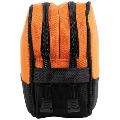 Klein Tools Tool Pouch, Dual Compartments, Heavy-Duty Tool Bag Organizer, Multipurpose Bag