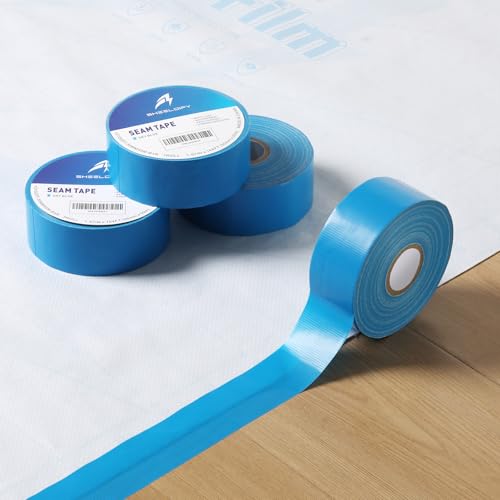 1.97" x 164‘ Seam Tape - Duct Tape Edge Tape Heavy Duty Multi-Purpose, Hand-Tearable, No Residue, Sky Blue, 1 Roll - color: Sky Blue, size: 1.97" x 164' 1Roll