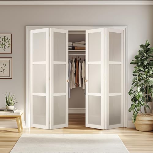 Bifold Door Hardware Kit, 48-Inch Bi-fold Closet Door Track Kit Bifold Closet Door Hardware Kit Folding Door Hardware Repair Replacement Tool Kit - size: 48 Inch Track