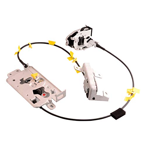 Door Lock Latch with Cable Assembly Compatible for Ford F-150 Extended Cab 2004-2008 Rear Right Door Replacement 6L3Z18264A00B - size: F150 04-08 Rear Right