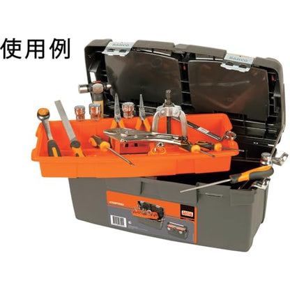 Bahco 4750PTB60 BH4750PTB60 Plastic Tool Box, Multi-Colour, 600 x 305 x 295 mm - size: 600 x 305 x 295 mm