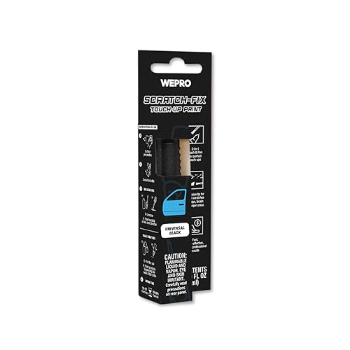 Mtn Scratch Fix Touch-Up Pen — Precision Paint Repair for Fine Scratches & Chips (Universal Black) - color: Universal Black
