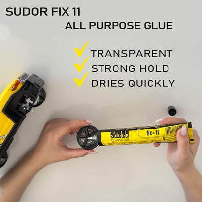 [2 Pack] Heavy Duty Liquid Super Glue 90g Each – Clear Waterproof Adhesive for Plastic, Wood, Metal, Glass, Fabric & Craft Repair – Strong Epoxy Pegamento with Brush for DIY & Nails