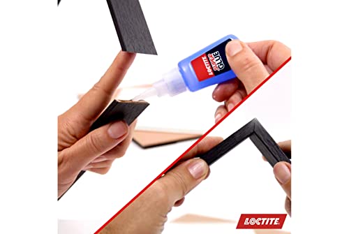 Loctite Super Glue Professional Liquid, Clear, 0.7 fl oz Bottle, 2 Pack - Superglue for Plastic, Wood, Metal, Crafts & Repair, Cyanoacrylate Adhesive Instant Glue, Quick Dry - size: 2 Pack