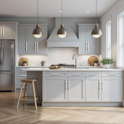 Probrico 5 Pack Hole Centers (96mm) 3.75inch White Kitchen Cabinet Handles Stainless Steel White Cabinet Pulls Round T Bar Pull Handle for Cabinets and Drawers Total Length 6inch - color: White, size: Hole Centers: 3-3/4"