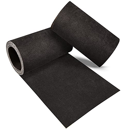 Velvet Repair Patch - Self-Adhesive Flannel Fabric Patch in Multi Colors for Sofas, Car Seats, Handbags, Jacket Holes and Tears - color: Dark Brown 1#, size: 4" x 30"-2 ROLLS