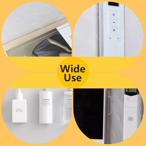 35PCS Heavy Duty Double Sided Adhesive Mounting Circle Tape, Waterproof Strong Clear No Residue Removable Tape for Hanging, Wall Mounting, Home Decor & Shower - size: 35Pcs