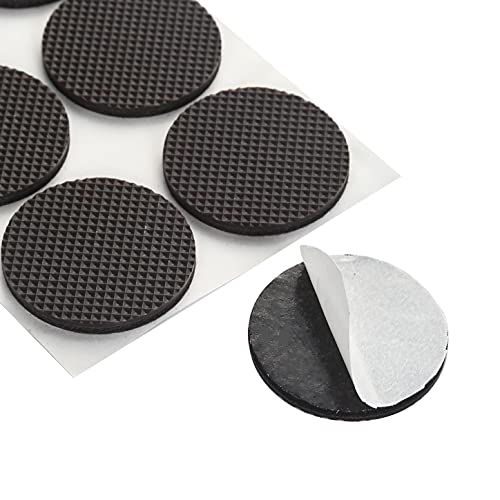 Non Slip Furniture Pads - Round, Square, Rectangle, Furnigear Premium 129 Pieces Furniture Grippers Chair Leg Pads Self Adhesive Rubber Chair Feet- Anti Scratches Furniture Pads for Hardwood Floors - size: Mix 129pcs-Round, Square, Rectangle