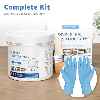 Invisible Waterproof Agent Transparent Repairing Leak Waterproof Adhesive for Roofs, Walls, Bathroom, Shower, Window Sills, Indoor & Outdoor Water Proof Coating 35 Oz - style: 35 OZ