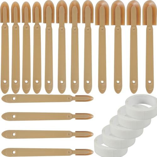 Caulk Caulking Silicone Sealant Finishing Tool, 12PCS 4 Size Rubber Caulking Tool Kit, Caulking Applicator Tool