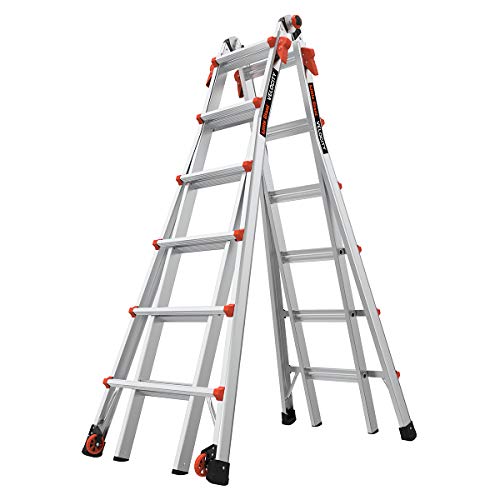 Little Giant Ladders Velocity (15426-001) Multi-Position Ladder Bundle with Wing Span/Wall Standoff Accessory - size: 26 Ft., style: Without Levelers