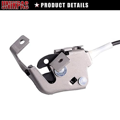 Door Upper Latch with Cable compatible for Ford F150 1997-2003 F250 1997-1999 Extended cab rear right door replacement latch 6L3Z18264A26A - size: F150 97-03 Rear Right Upper