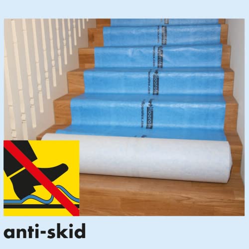 Albert Floorotex Blue All Purpose Temporary Floor Protection - 280 sqft (40" x 84') Roll - size: 280sq/Ft