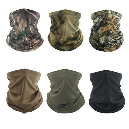 Neck Gaiter Face Mask, Sun Cooling Dust Camouflage Face Shield, Reusable Washable Bandana - color: Color-2